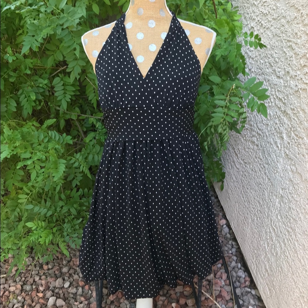 BCBG Polka Dot Dress - Picture 1 of 7